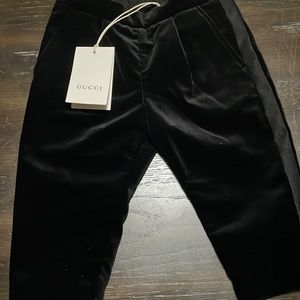 Gucci velvet pants